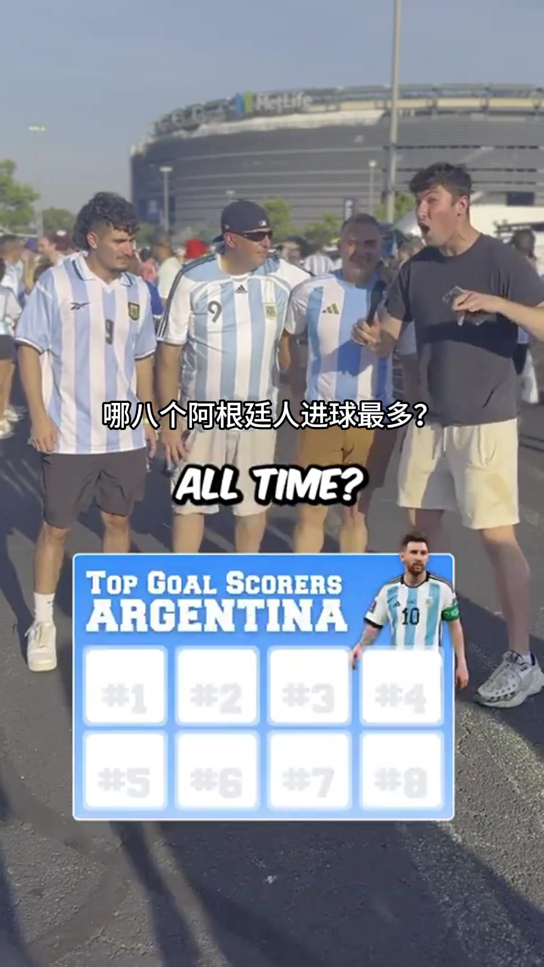 除了梅西进球最多的阿根廷球员？最后一位你肯定想不到
